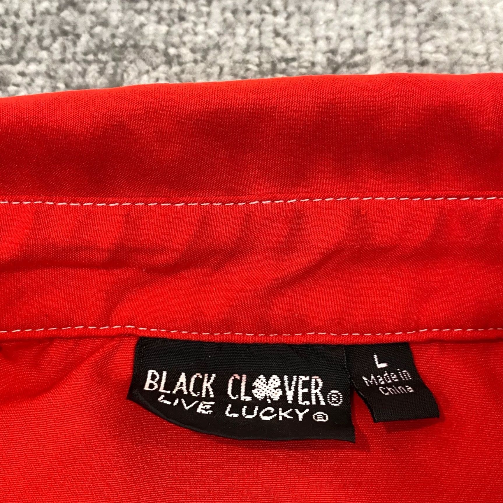 Vintage Shadow Creek Golf Course Polo Mens Large Red Black Clover Live Lucky Golf Shirt Size US L / EU 52-54 / 3 - 4 Thumbnail