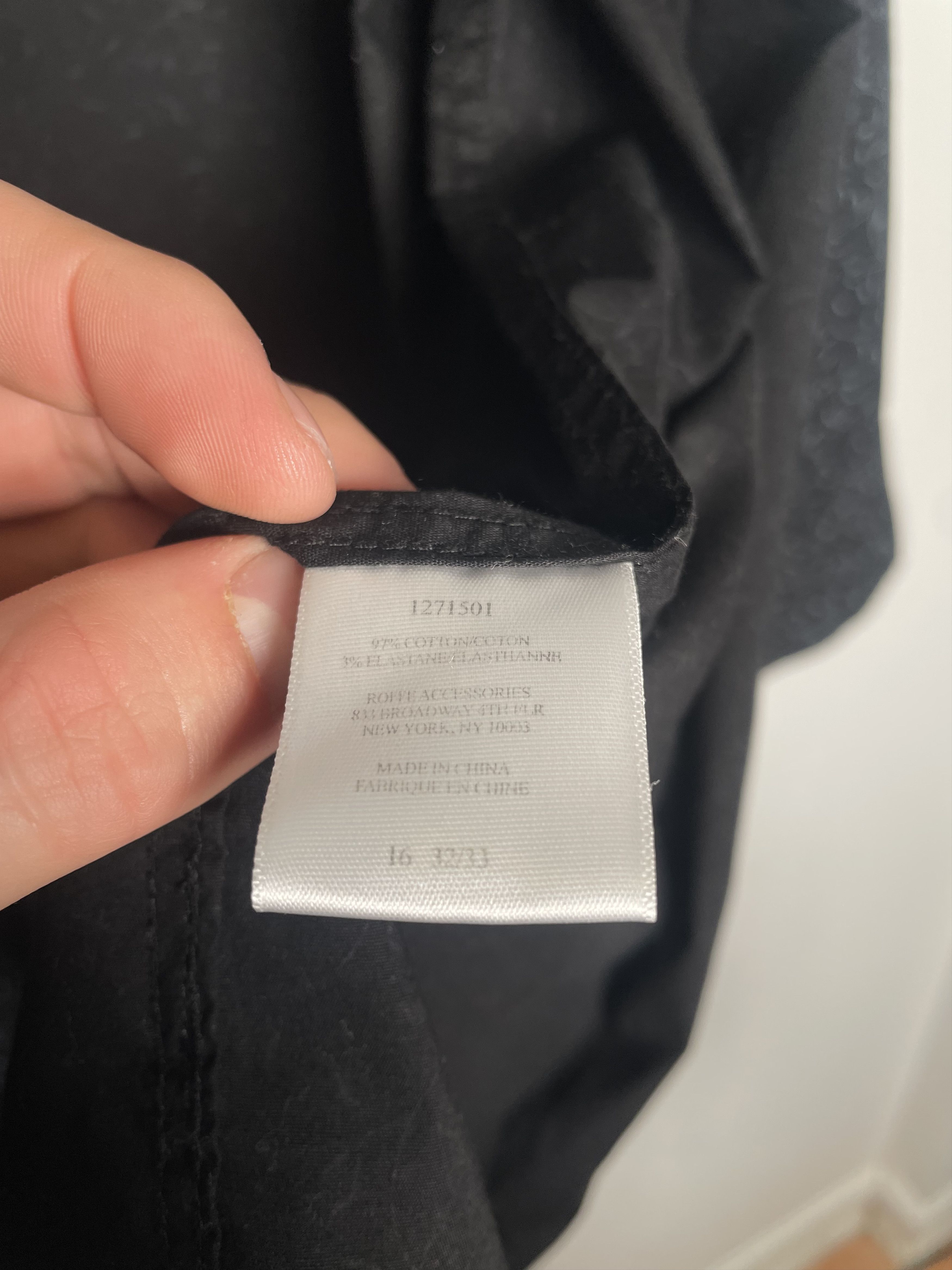 English Laundry English Laundry Black Print Stretch Shirt 16 32/33 Size US L / EU 52-54 / 3 - 9 Thumbnail