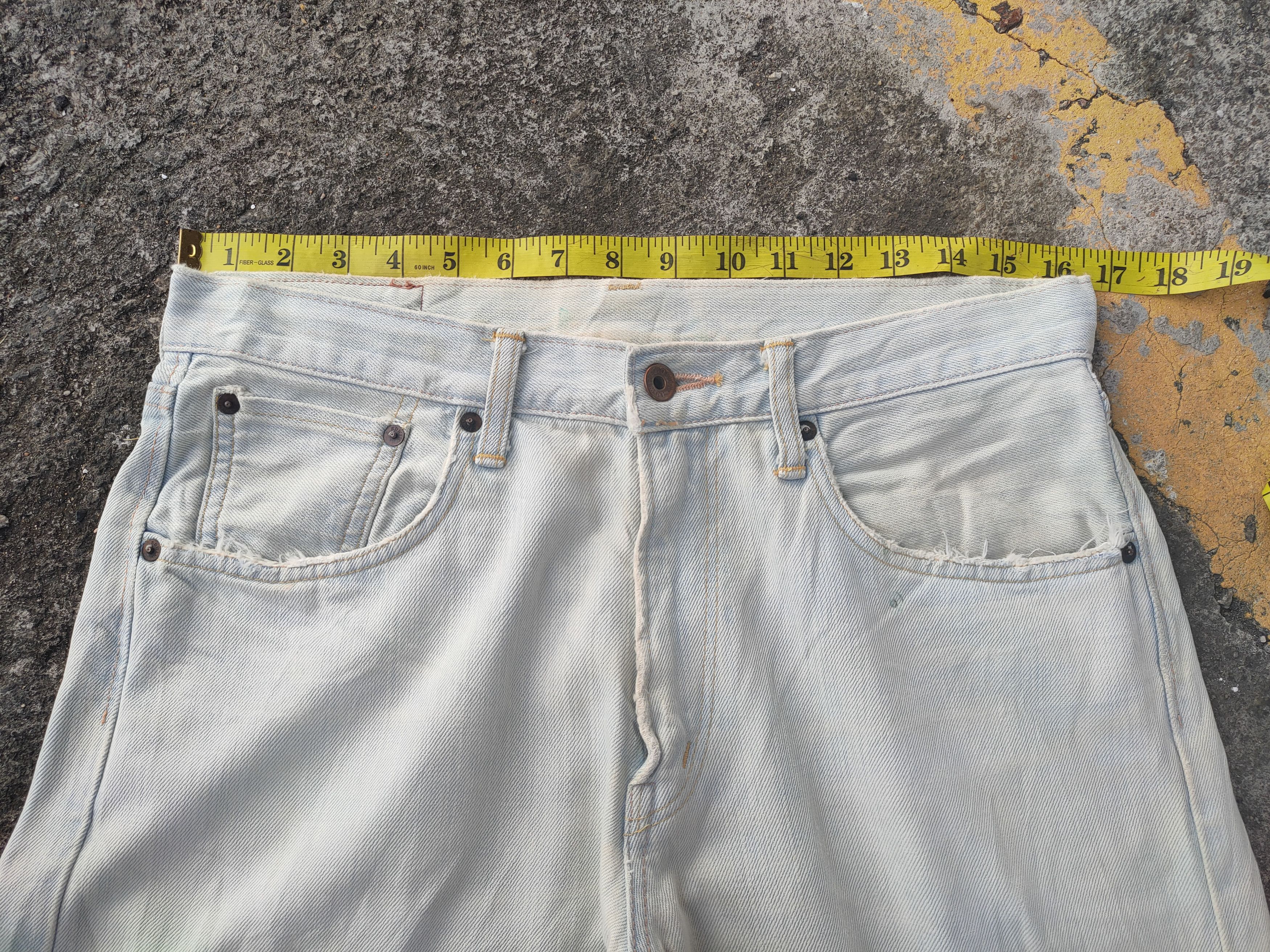 Edwin × Jean × Vintage VINTAGE EDWIN FADED LIGHT BLUE ORANGE TAG JEAN DENIM PANTS Size US 33 - 6 Thumbnail