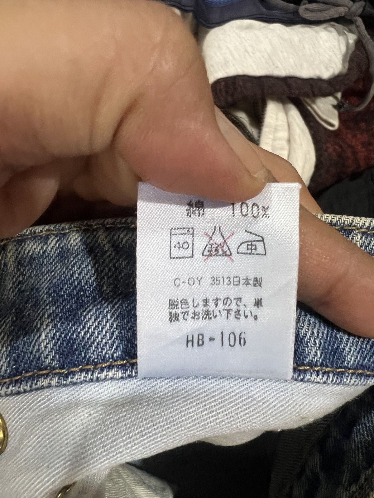 Big John 🔥Vintage Big John Distressed Denim Size US 28 / EU 44 - 17 Thumbnail