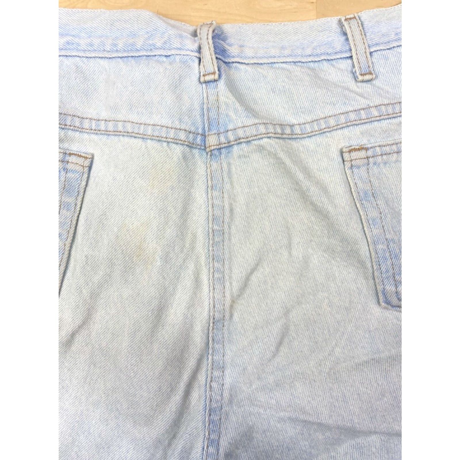 Denime VINTAGE Unbranded Denim Shorts Men 40 Blue Stone Wash 90s Casual Jeans 40 in Waist Mens Size US 40 / EU 56 - 7 Thumbnail