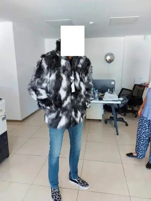 Other Warm Winter Slim Fox Fur Sweater Size US XL / EU 56 / 4 - 2 Thumbnail