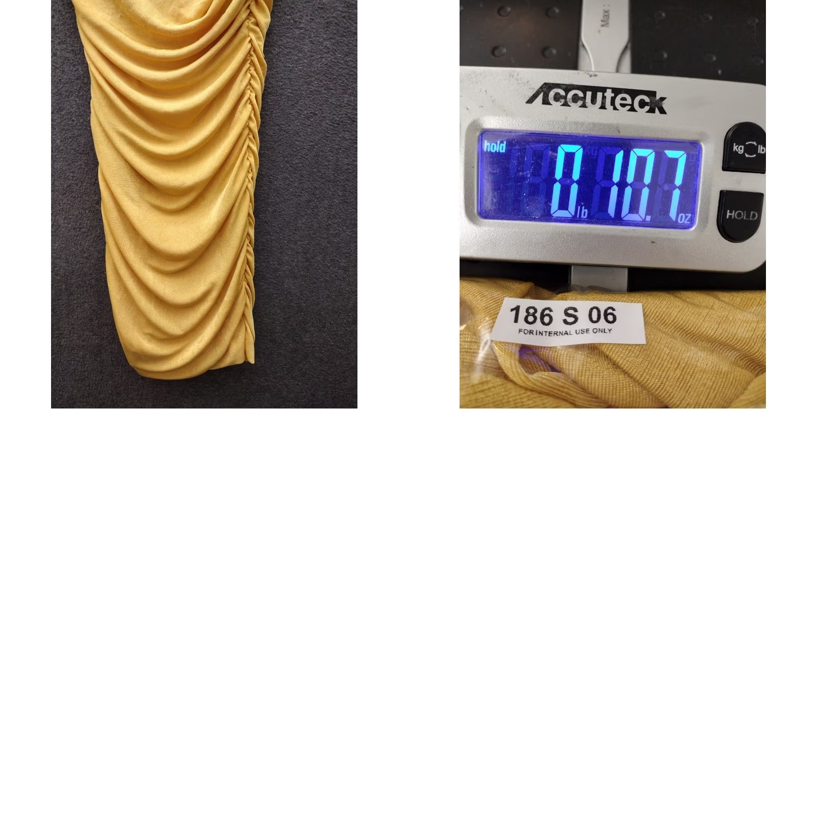 Vintage Nike One Shoulder Bodycon Midi Maxi Dress Womens Yellow S Size S / US 4 / IT 40 - 8 Thumbnail