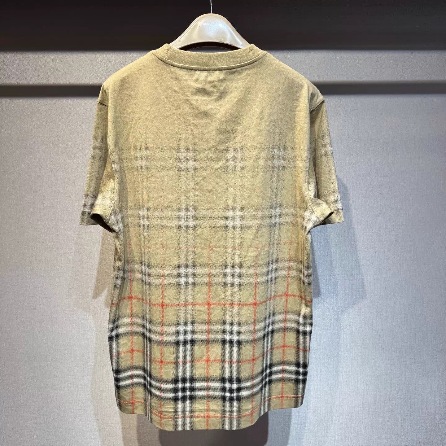Burberry Burberry Check Gradient Short Sleeve Tee M New Size US M / EU 48-50 / 2 - 6 Thumbnail