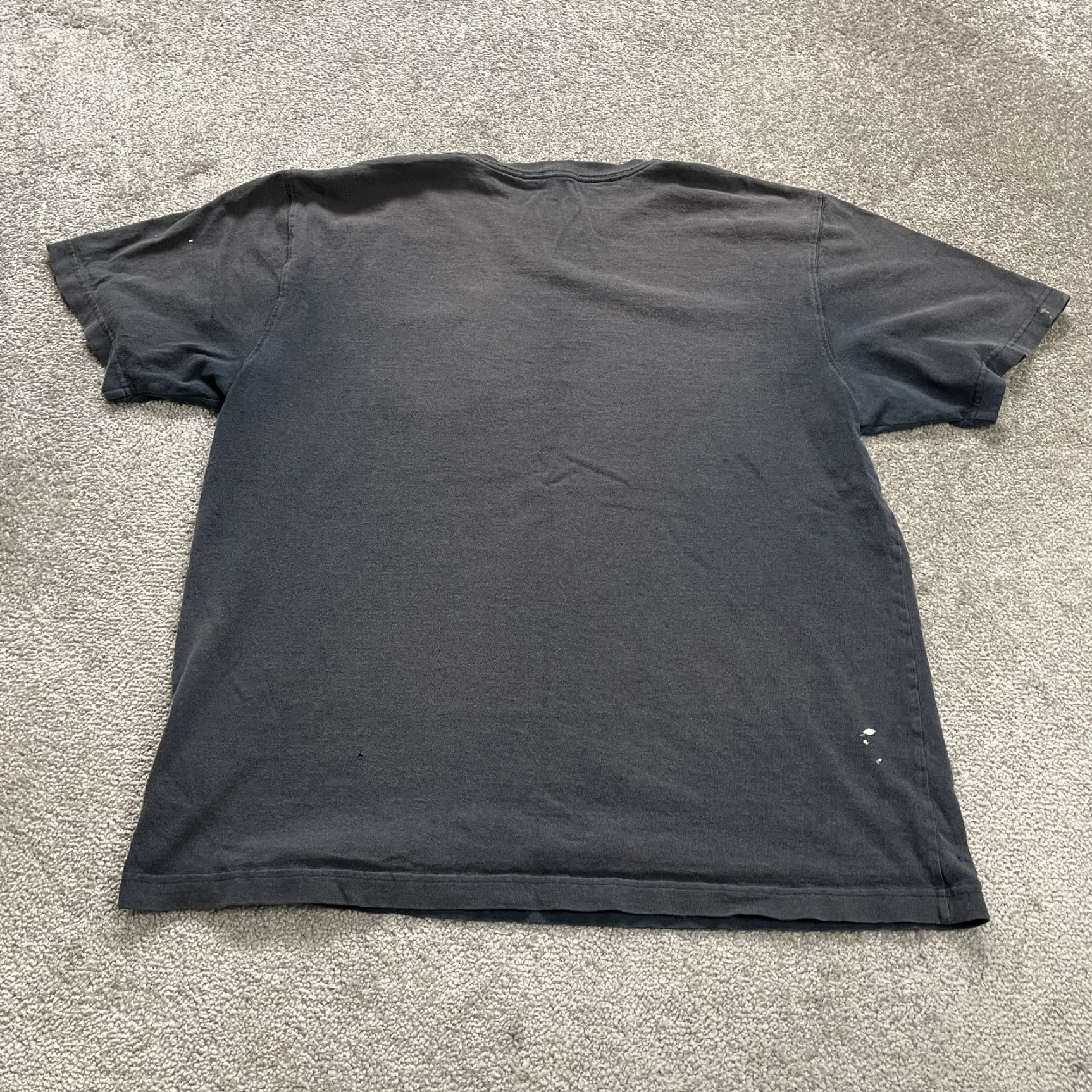 Carhartt VINTAGE Carhartt K87 Loose Shirt Men L Blue Crew Neck Cotton Pocket Tee 90s Outdoor Mens Size US L / EU 52-54 / 3 - 2 Thumbnail