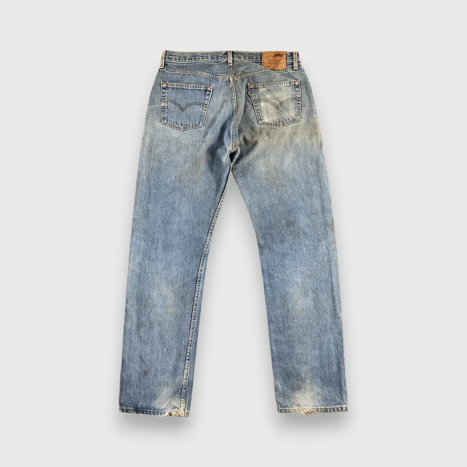 Levi's Vintage 90s Levis 501 Jeans-J681 Size US 35 - 2 Thumbnail