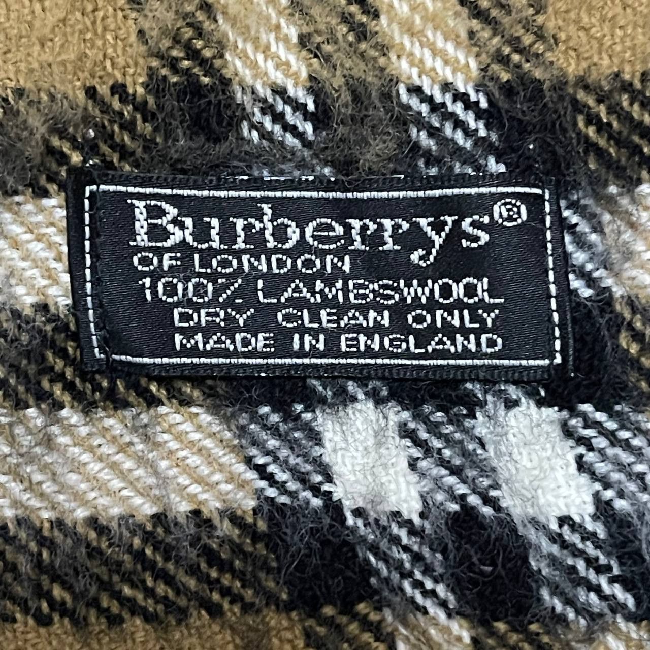 Burberry Vintage Burberry Nova Check Lambswool Scarves Size ONE SIZE - 5 Thumbnail
