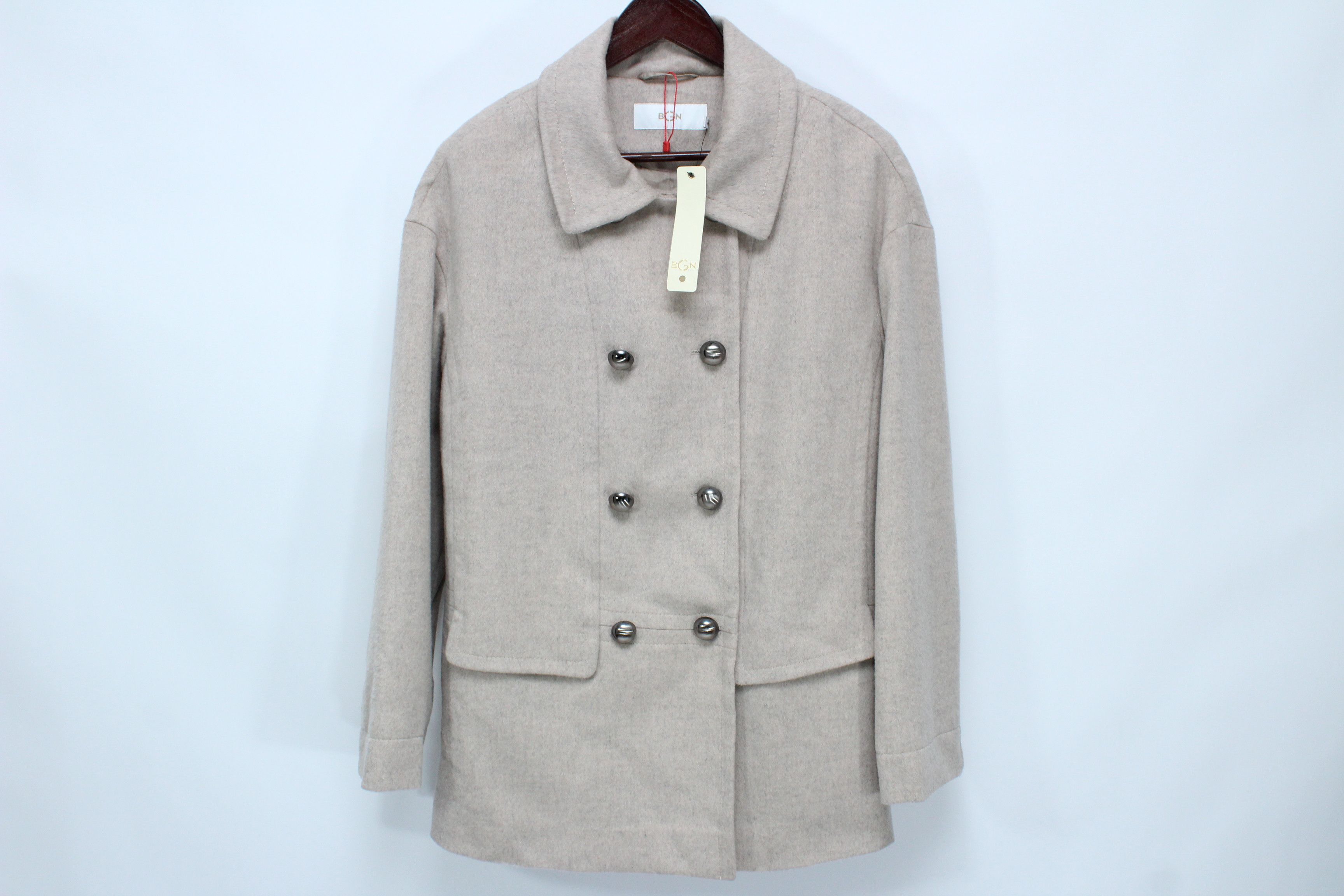 Other BGN Coat Cashmere Wool Angora Womens Size 8US NEW Size M / US 6-8 / IT 42-44 - 2 Thumbnail