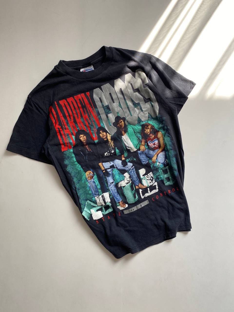 Japanese Brand × Vintage VERY RARE Vintage Barren Cross Shirt 1989 Size US S / EU 44-46 / 1 - 1 Thumbnail