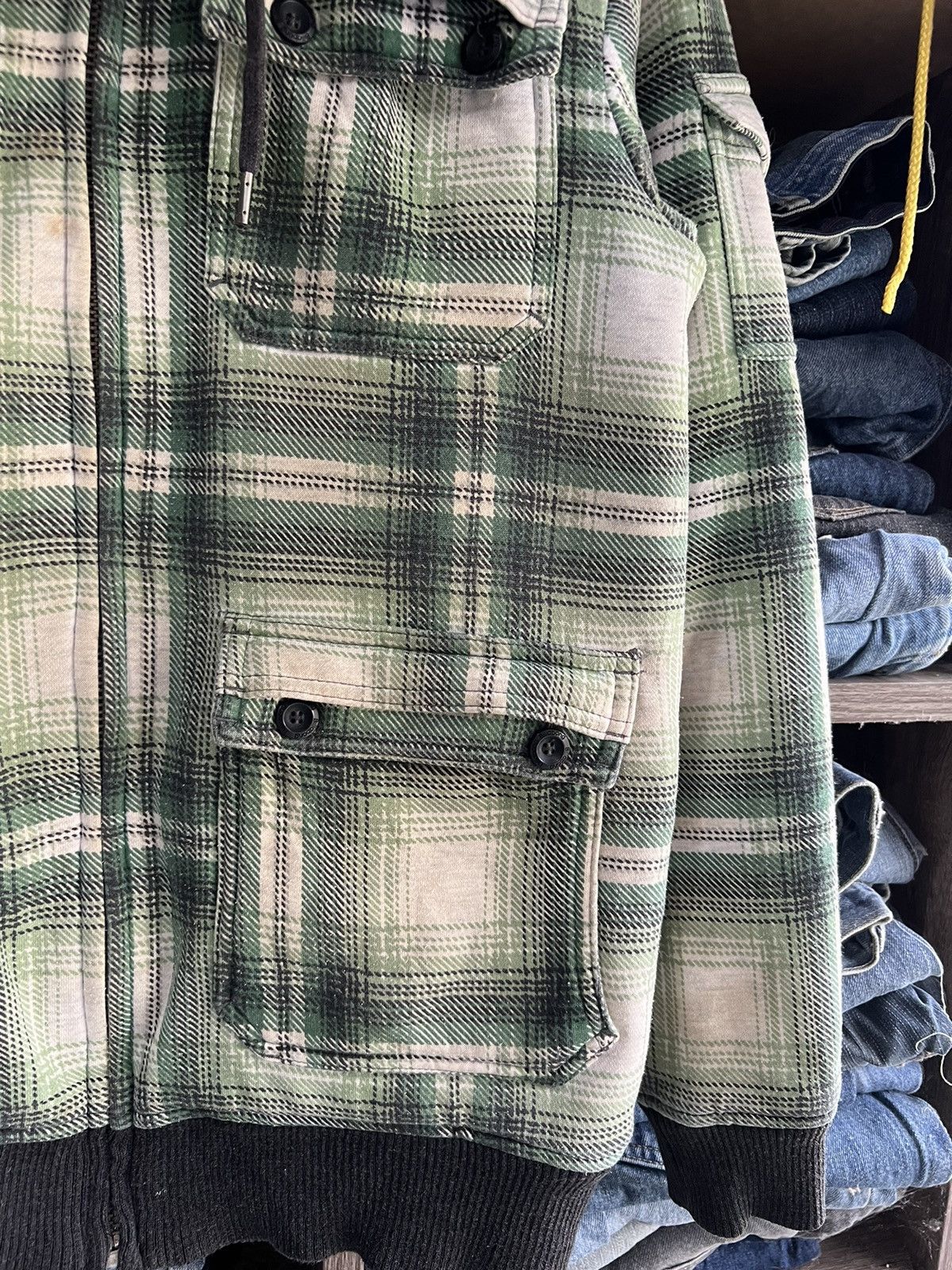 Billabong 🔥Vintage Billabong Plaid Sherpa Jacket Size US M / EU 48-50 / 2 - 7 Thumbnail