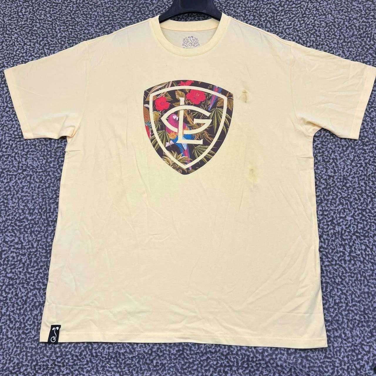 Grassroots California Greg Lutzka Shirt Men Yellow Short Sleeve Cotton XL Size US XL / EU 56 / 4 - 1 Thumbnail