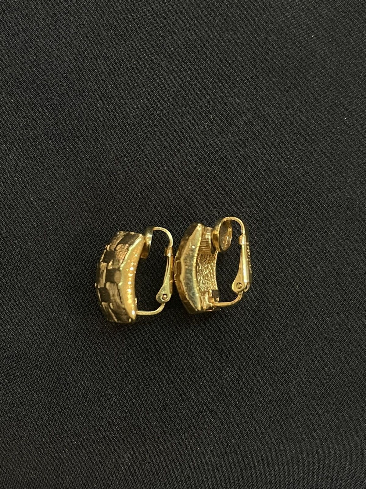 Christian Dior Monsieur Christian Dior Basketweave Earrings Size ONE SIZE - 5 Thumbnail