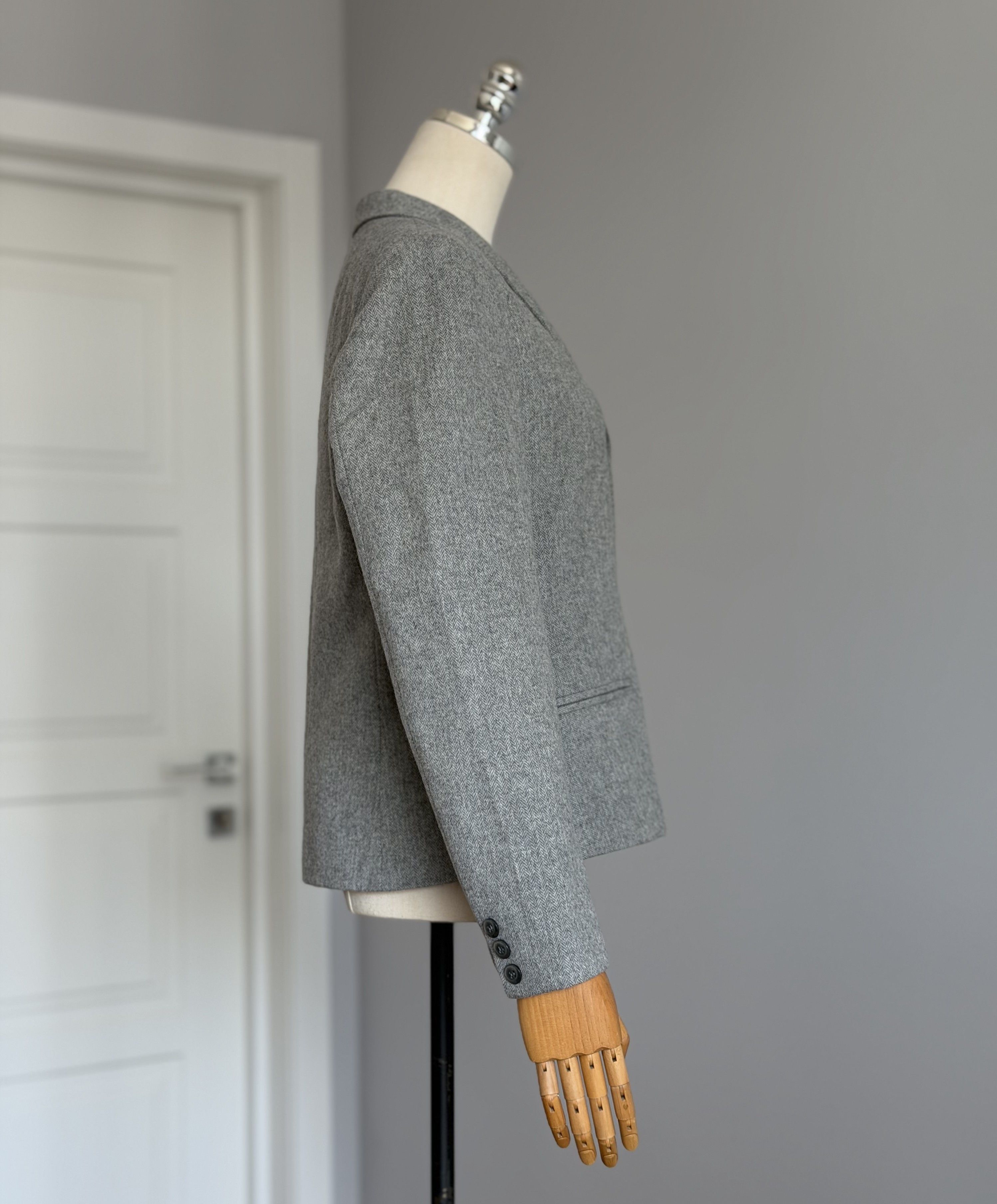 Max Mara MAX MARA Wool Angora Blazer Jacket 3 Button Luxury Brand Size L / US 10 / IT 46 - 8 Thumbnail