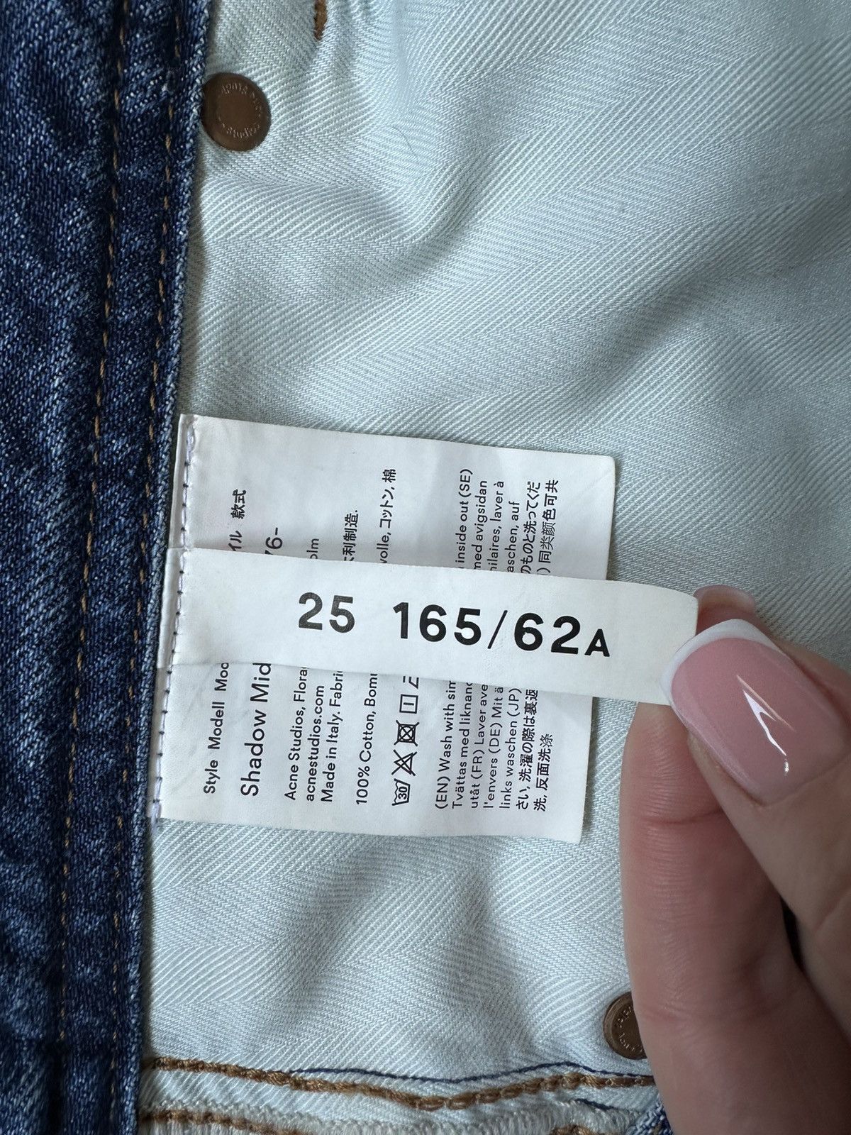 Acne Studios Acne Studios Shadow Mid Denim Skirt Size 25" / US 0 / IT 36 - 13 Thumbnail