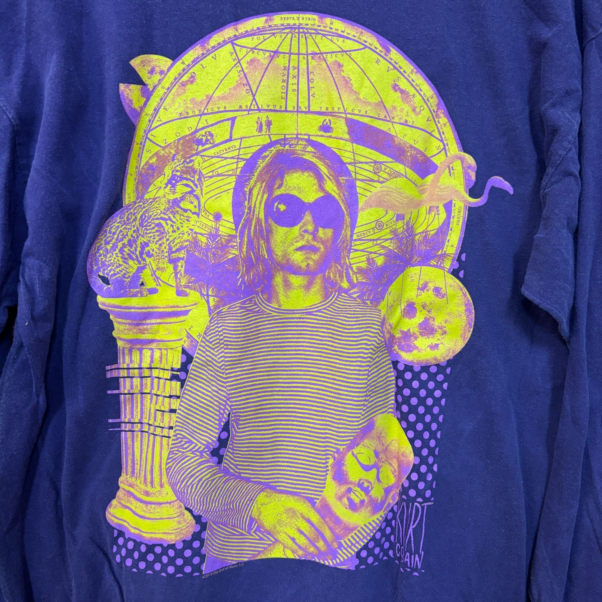 Band Tees Kurt Kobain Nirvana Long Sleeve Oversized Grunge Tshirt size Size US M / EU 48-50 / 2 - 2 Thumbnail