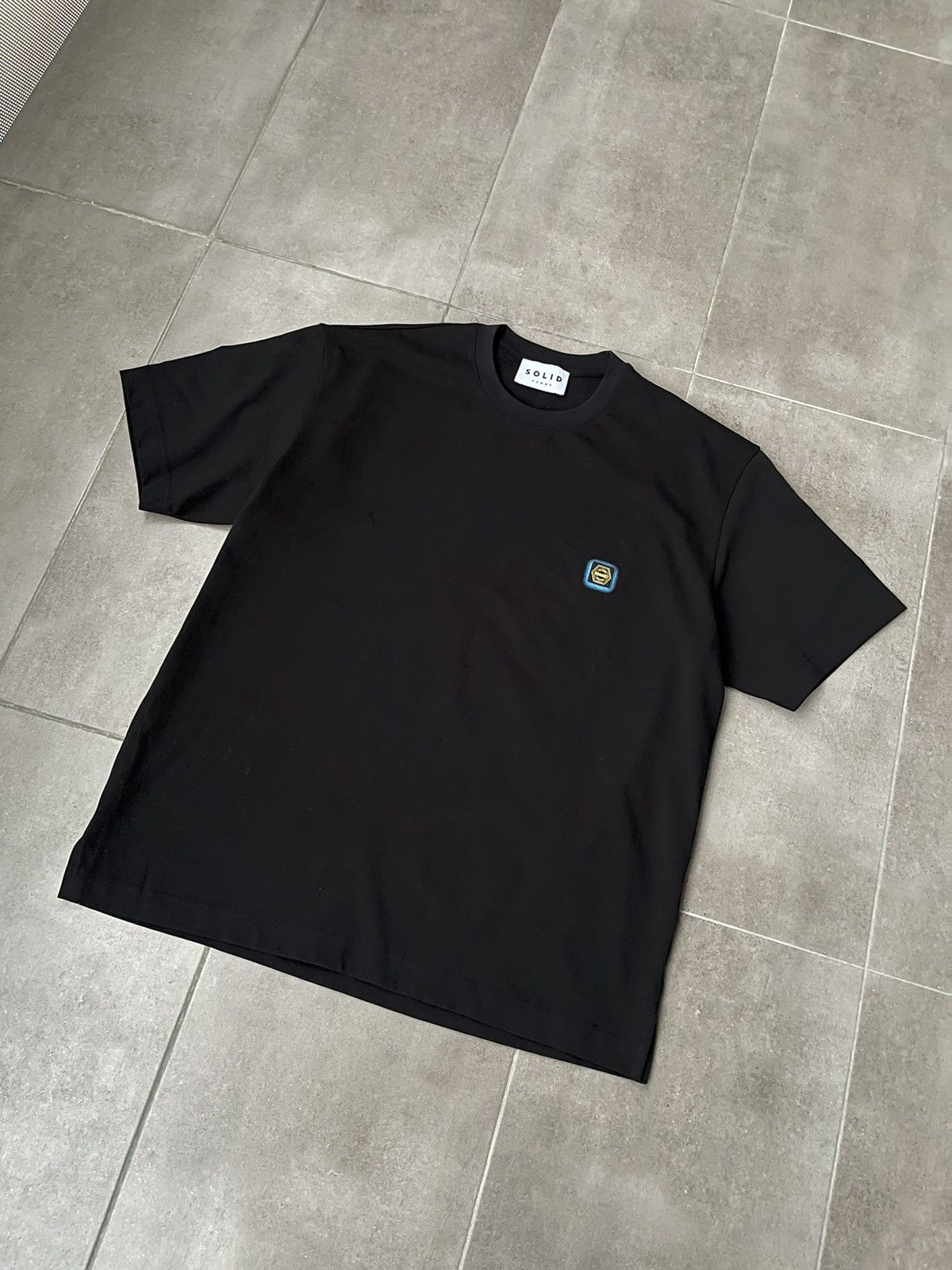 Wooyoungmi !DS! SS23 Solid Homme Graffity Back Logo Black T-Shirt Size US M / EU 48-50 / 2 - 7 Thumbnail