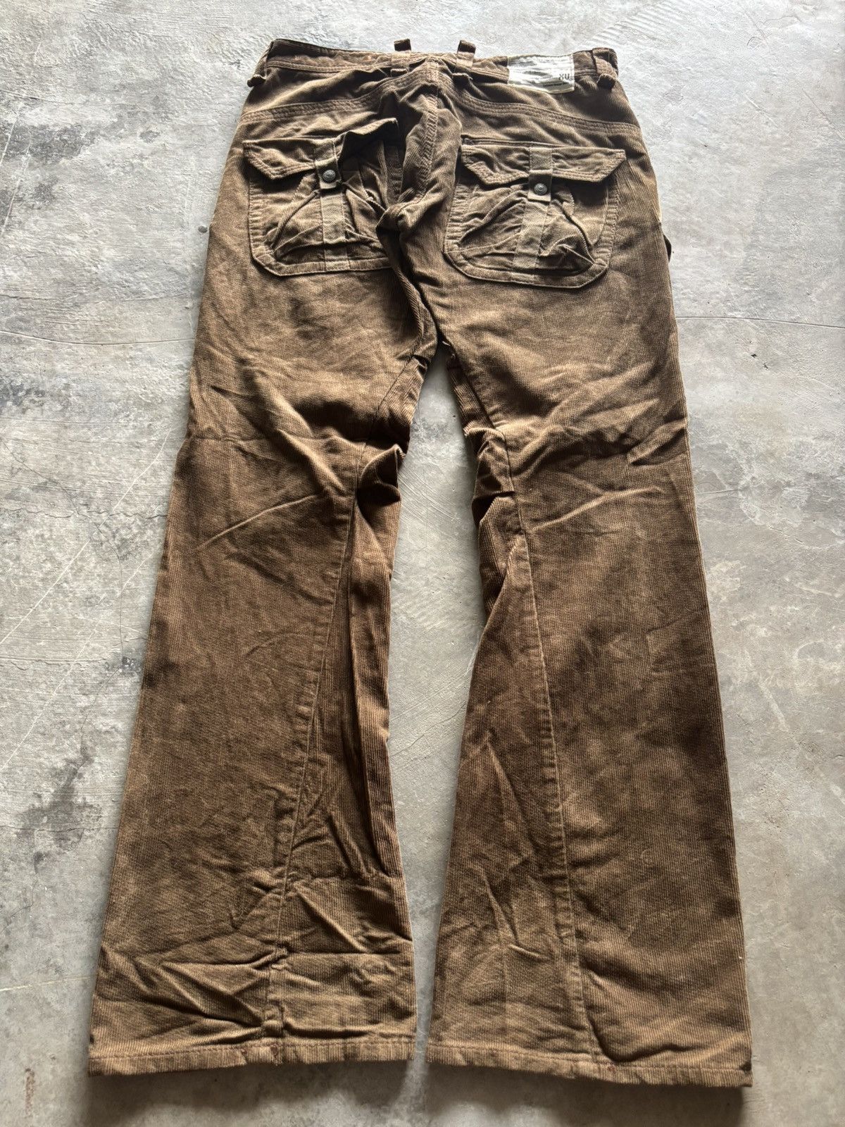 Edwin FLARE edwin vintage limited edition GOA style cargo corduroy Size US 33 - 11 Thumbnail