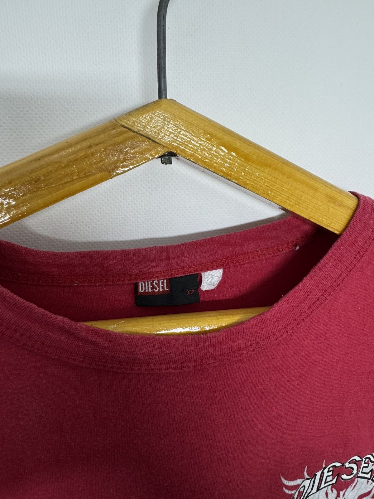Diesel Vintage Big logo Y2K Diesel T-shirt Rare Size US L / EU 52-54 / 3 - 10 Thumbnail