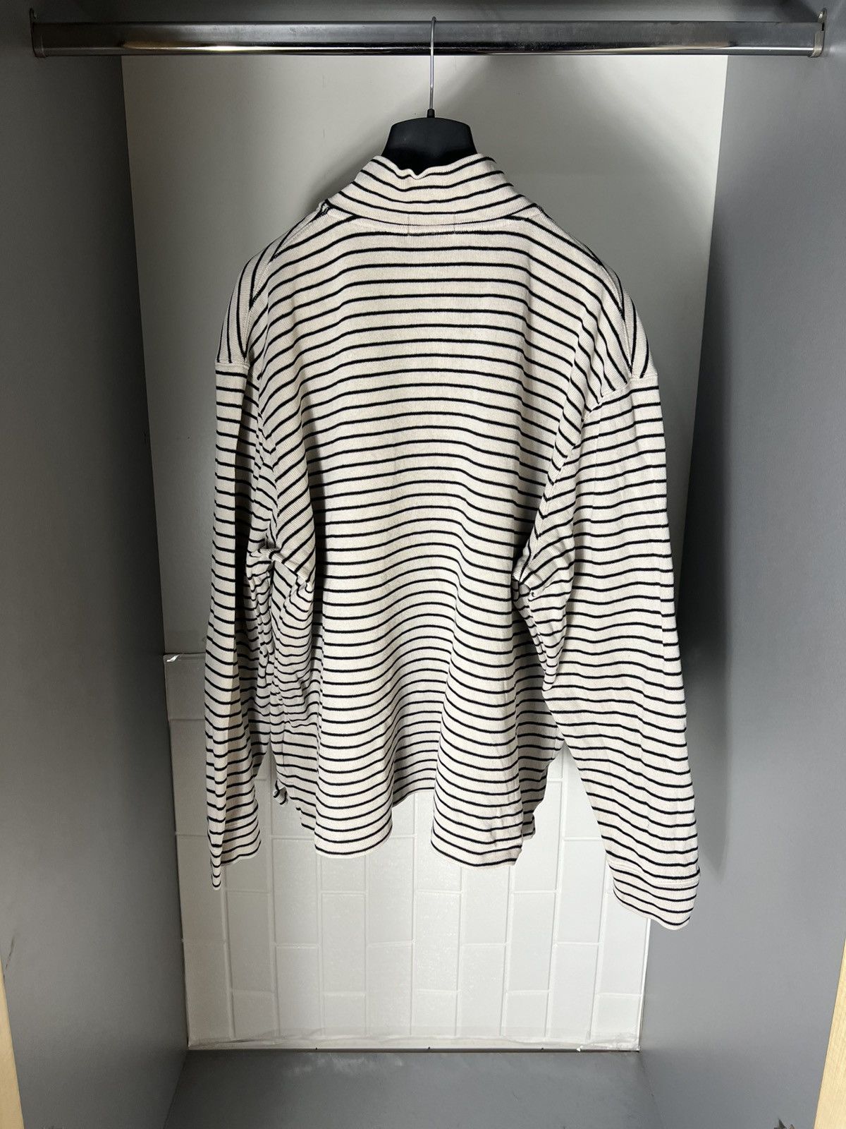 Polo Ralph Lauren × Vintage VERY RARE RALPH LAUREN DESIGNER SWEATER 1/3 ZIP LUZURY 90s Size US XXL / EU 58 / 5 - 8 Thumbnail