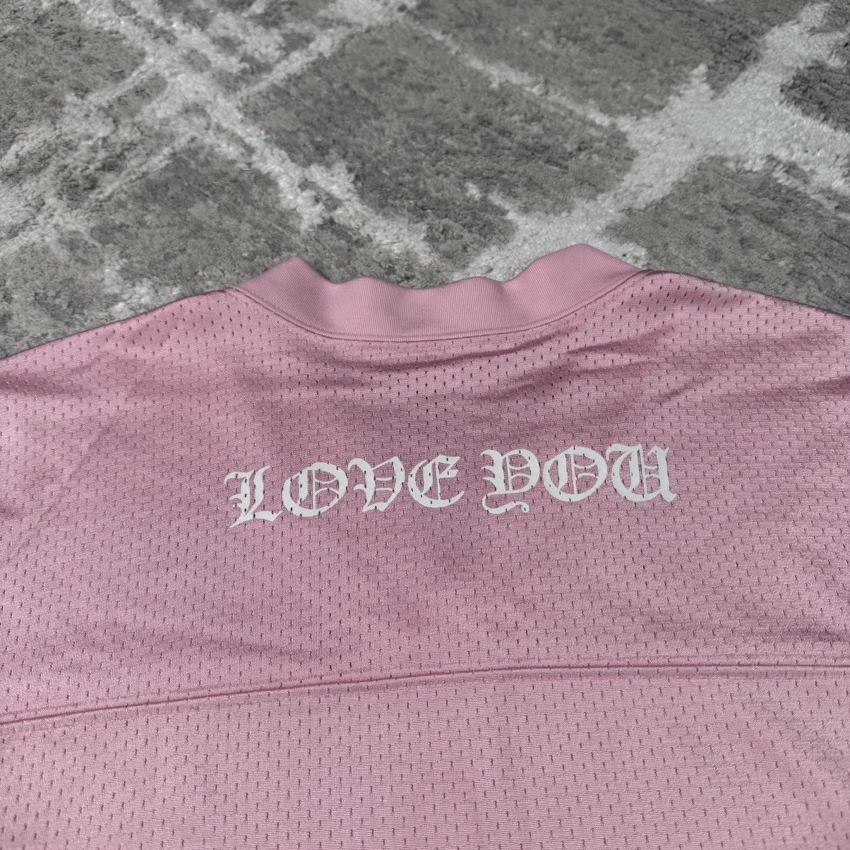 Chrome Hearts Love you mesh long sleeve stadium jersey Size US L / EU 52-54 / 3 - 9 Thumbnail