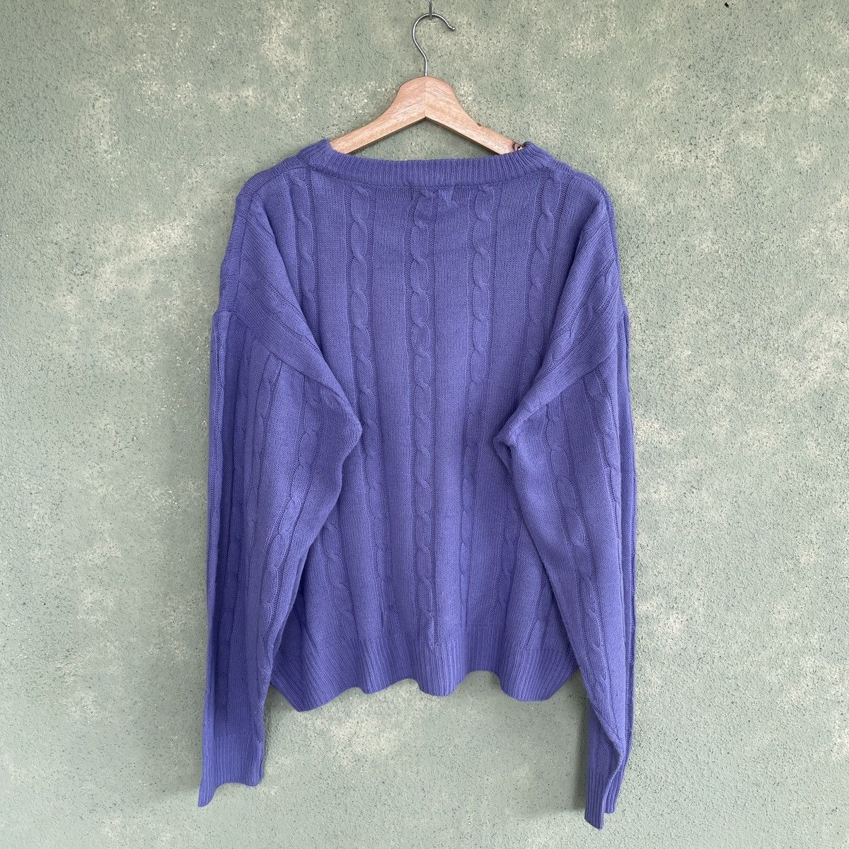 Aran Isles Knitwear × Japanese Brand Vintage Japanese Baggy Knitwear Sweater Jumper Free Size Size US XL / EU 56 / 4 - 11 Thumbnail