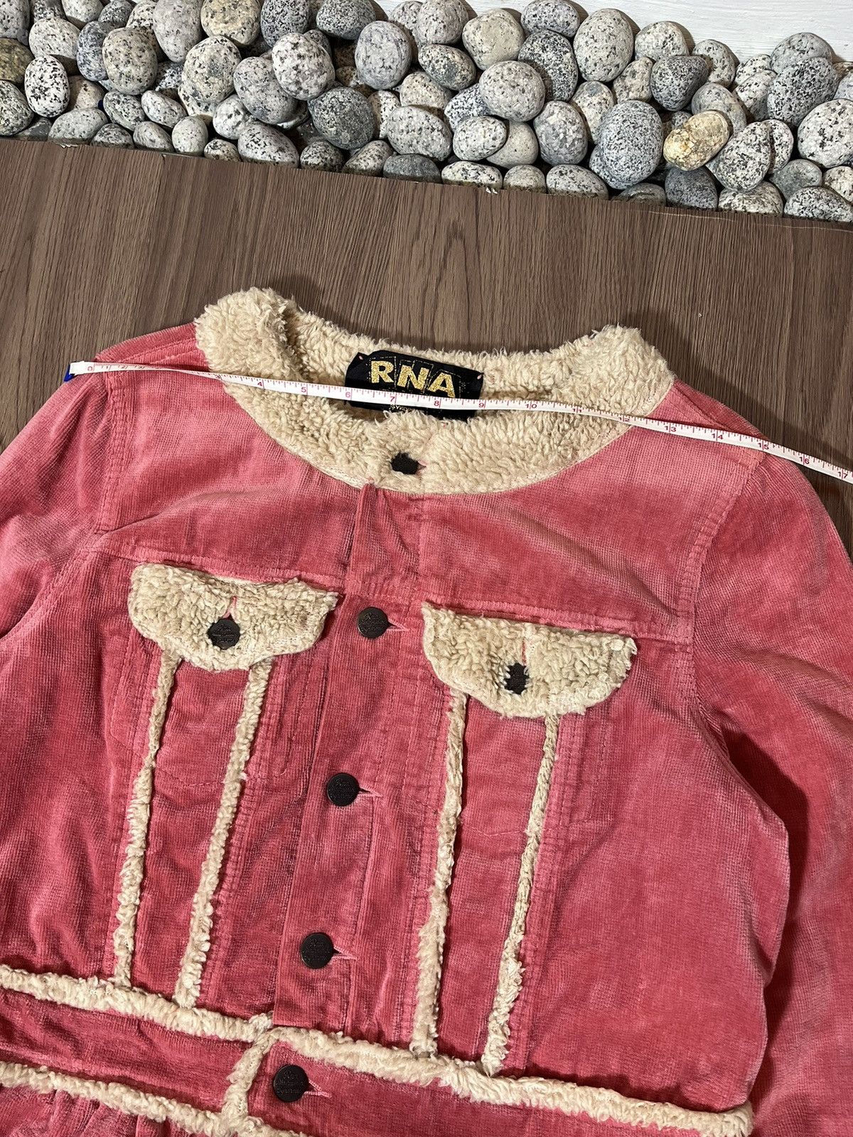 Designer × Japanese Brand RNA inc. Japan Corduroy Crop Jacket Sherpa Collar Size US M / EU 48-50 / 2 - 10 Thumbnail