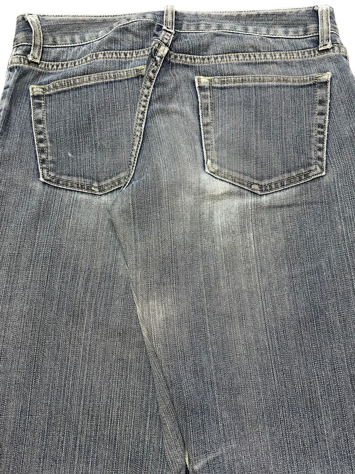 Japanese Brand Vintage Japanese Brand Faded Wash Flare Jeans Size US 29 - 5 Thumbnail
