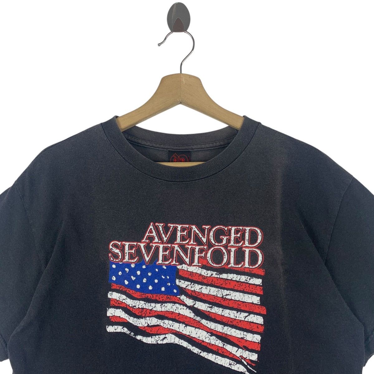 Band Tees × Vintage Vintage AVENGED SEVENFOLD hopeless record band tees Size US M / EU 48-50 / 2 - 2 Thumbnail