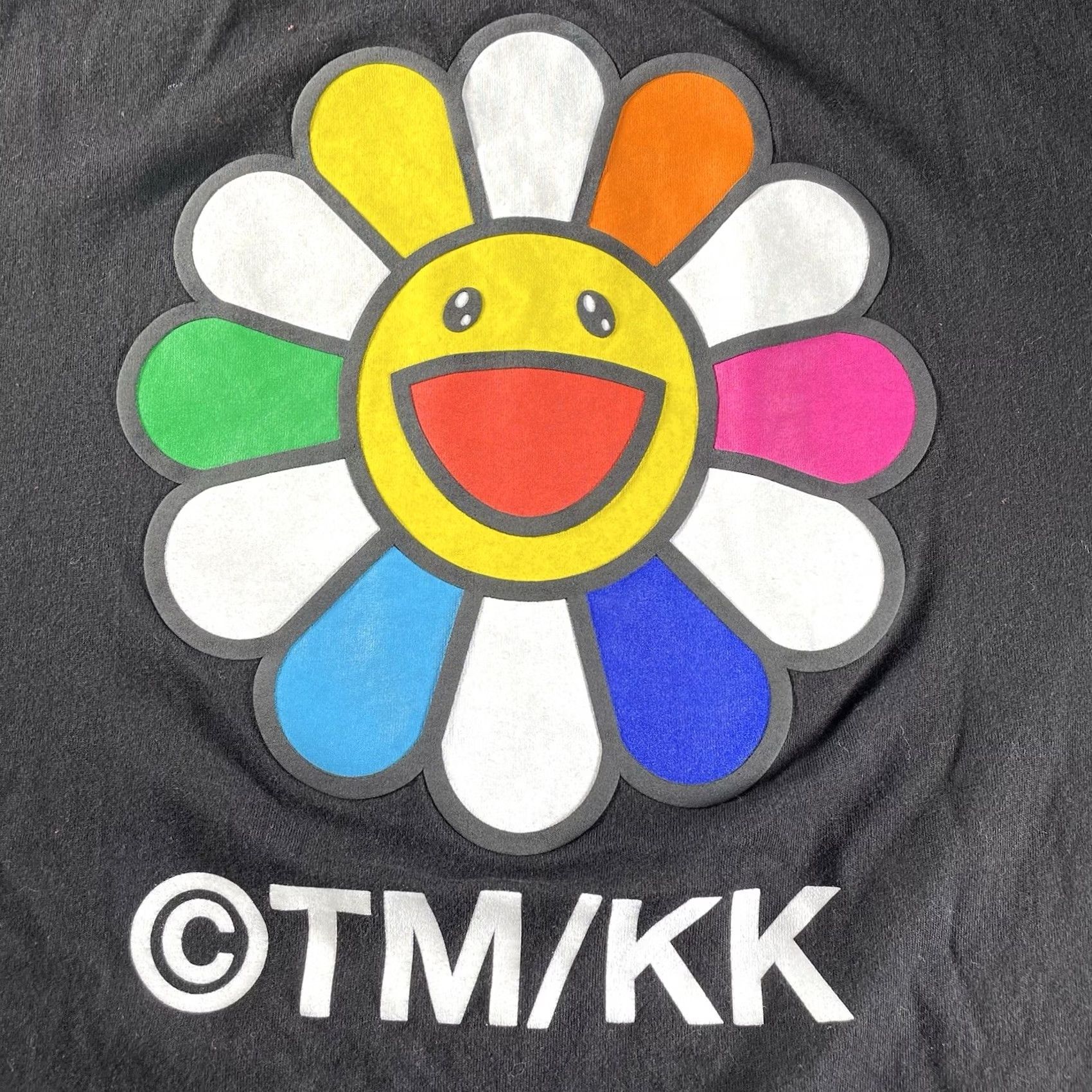 Vintage Takashi Murakami Men's T-Shirt Stance Black - Size 2XL Tee Crew Neck Logo Short Sleeve Cotton Blended 100% Size US XXL / EU 58 / 5 - 4 Thumbnail