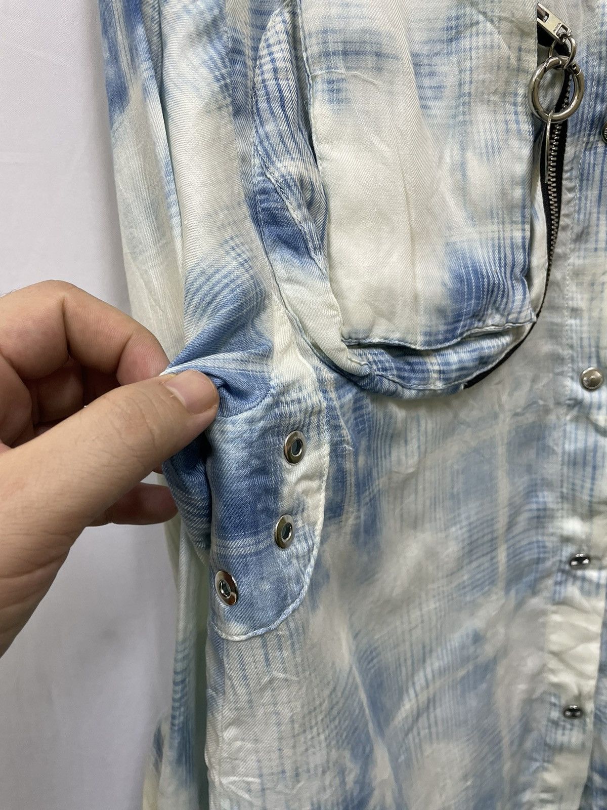Diesel DIESEL MULTIPOCKET SHIRT CHECKERED Size US XXS / EU 40 - 4 Thumbnail