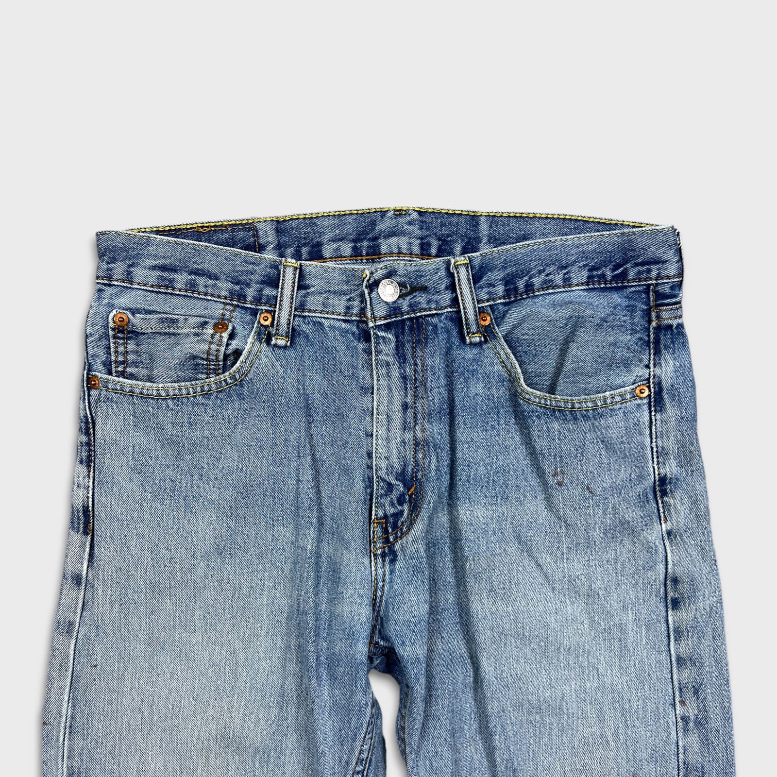 Levi's × Vintage Levi's 505 Jeans 34x32 Regular Fit Straight Leg Denim Pants Size US 34 / EU 50 - 3 Thumbnail