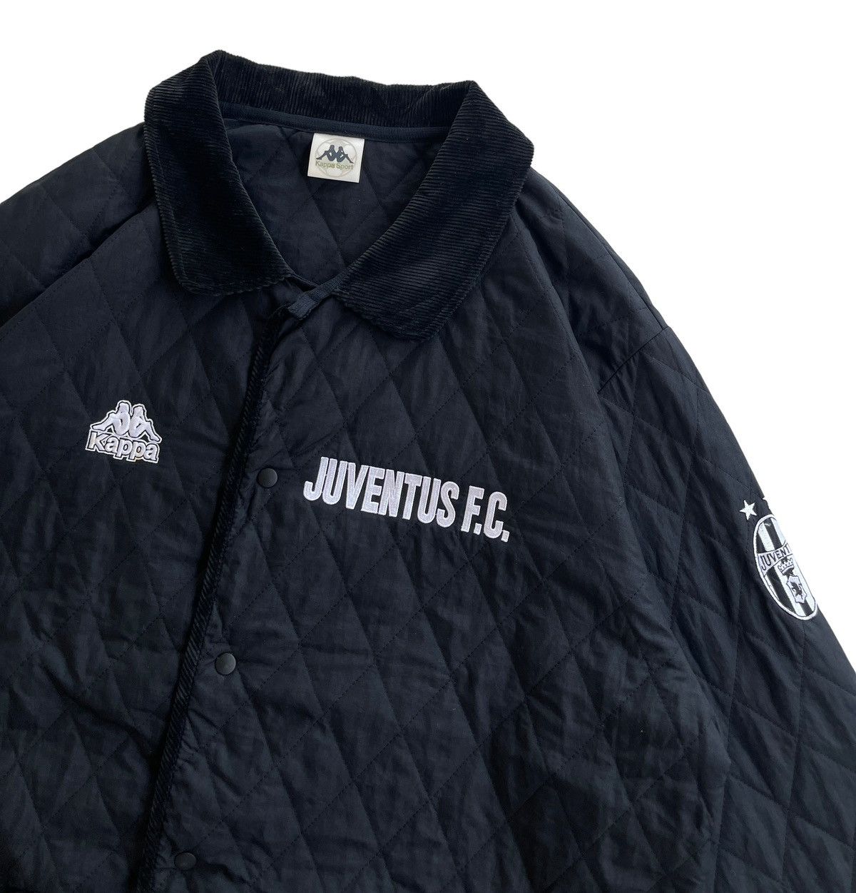 Kappa Juventus X Kappa Quilted Jacket Size US L / EU 52-54 / 3 - 2 Thumbnail