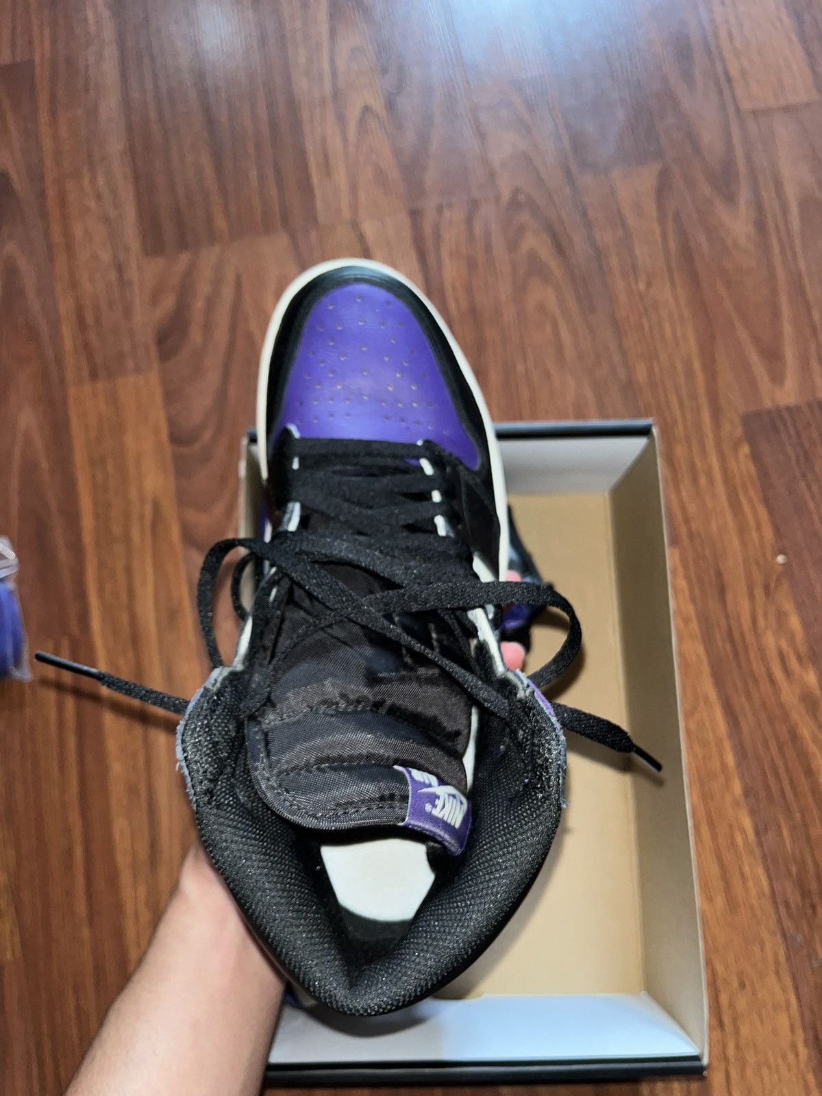 Jordan Brand Jordan 1 “Court Purple” Size US 9.5 / EU 42-43 - 6 Thumbnail