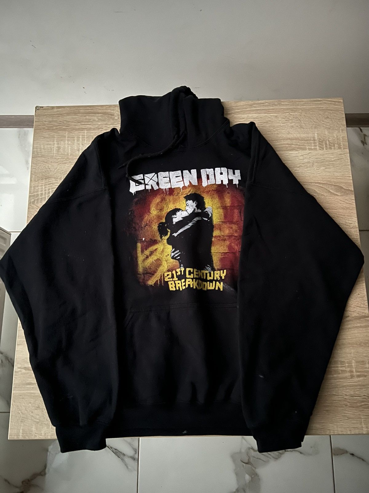 Band Tees Vintage Y2K Green Day 21st Century Tour Hoodie Size US XL / EU 56 / 4 - 9 Thumbnail