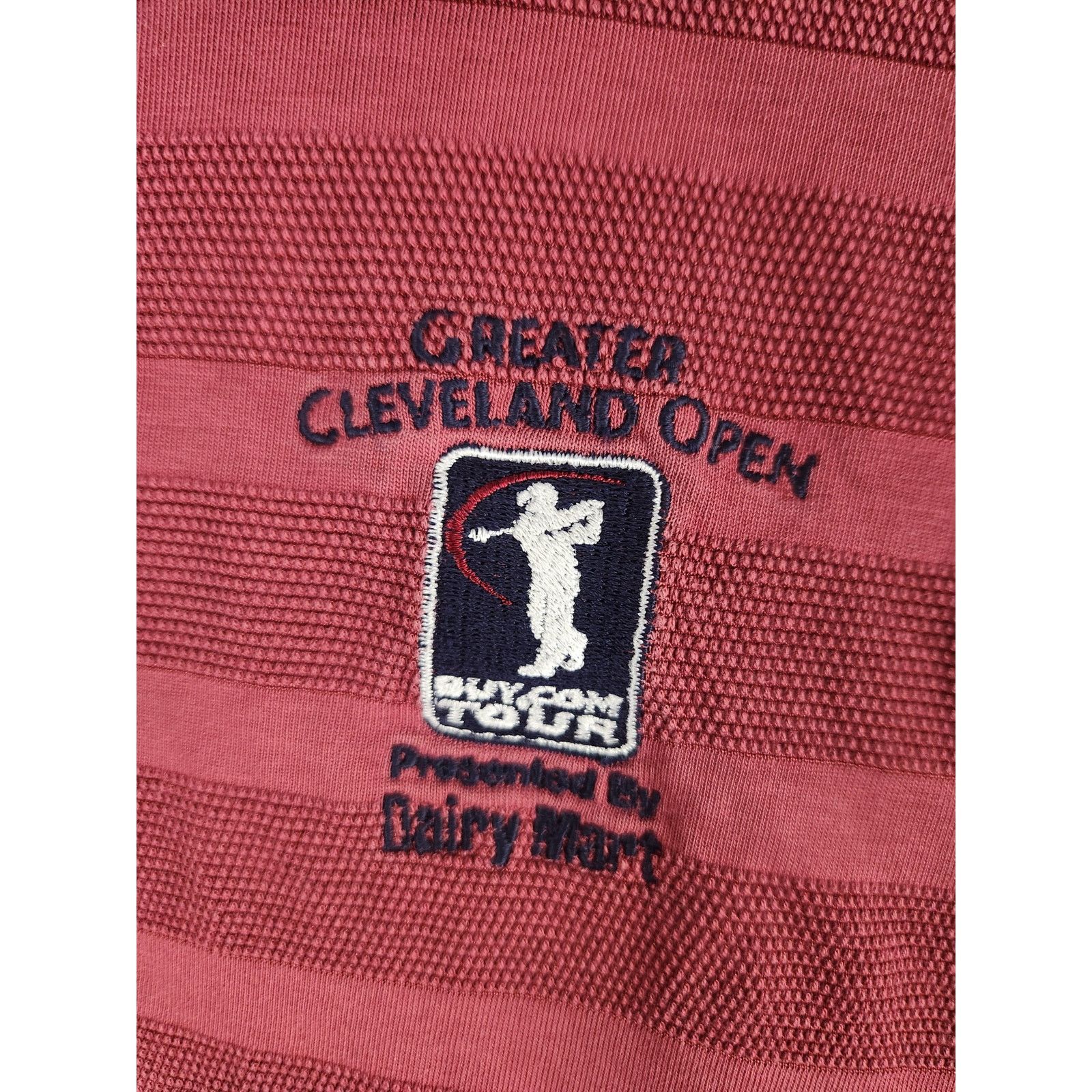 Nike Vintage Y2K Nike Golf Cleveland Open polo Men's large Size US L / EU 52-54 / 3 - 3 Thumbnail