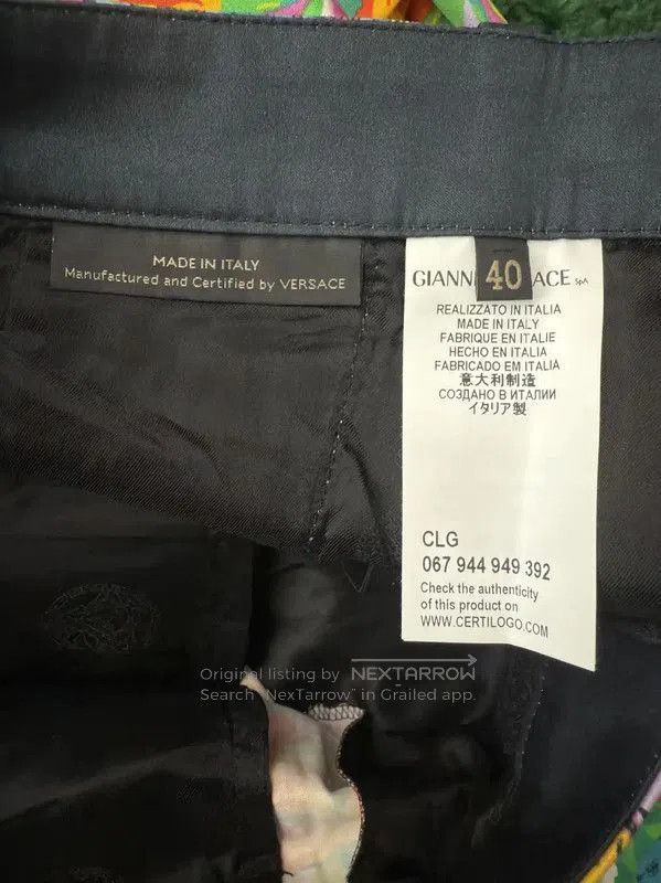 Versace Versace Colorful Women's Casual Pants . Size 30" / US 8 / IT 44 - 4 Thumbnail