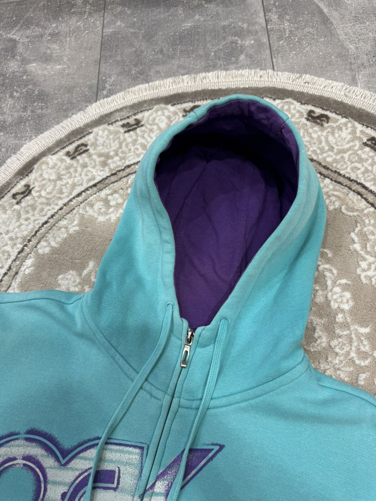 Oakley 💥 Vintage 00’s Oakley Zip Hoodie Central Logo Size US L / EU 52-54 / 3 - 4 Thumbnail