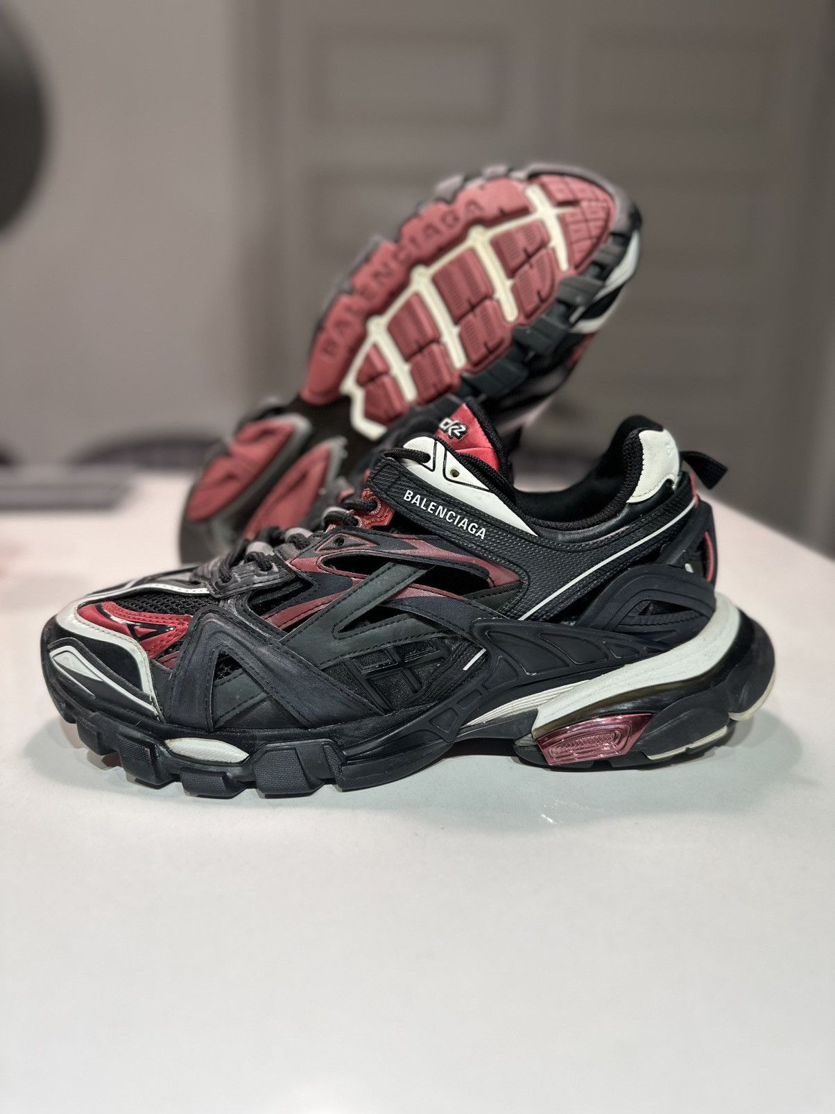 Balenciaga Track 2 Black | Grailed