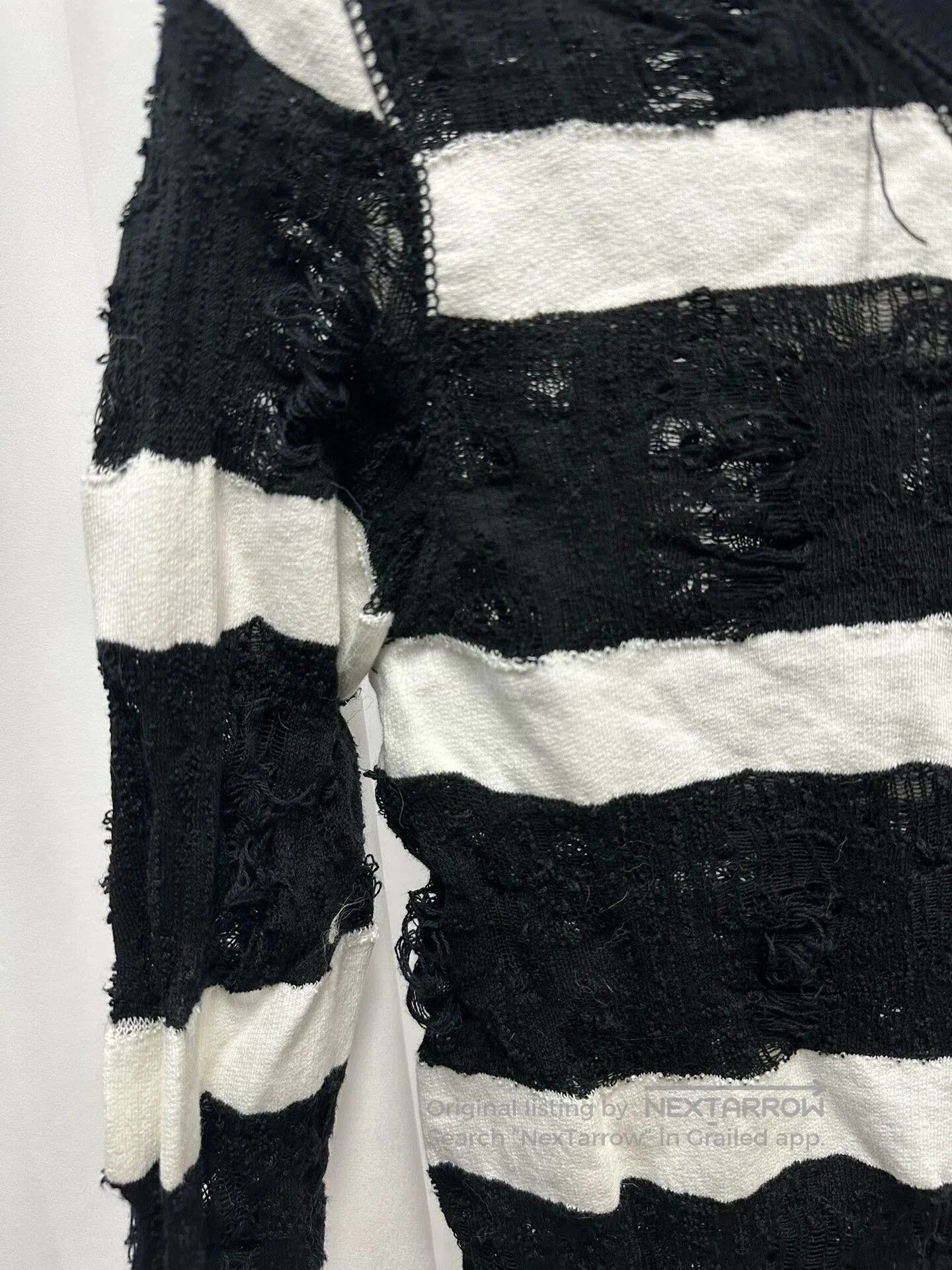 Junya Watanabe Junya Watanabe Striped Long Sleeve Top. Size S / US 4 / IT 40 - 4 Thumbnail