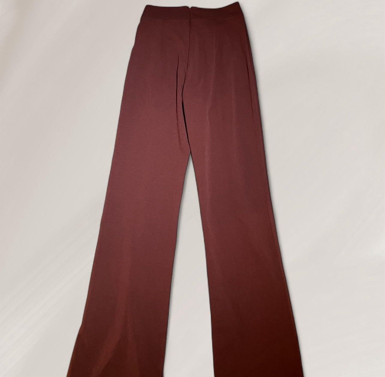 Fashion Nova Brown straight legged trouser pants Size 26" / US 2 / IT 38 - 5 Thumbnail