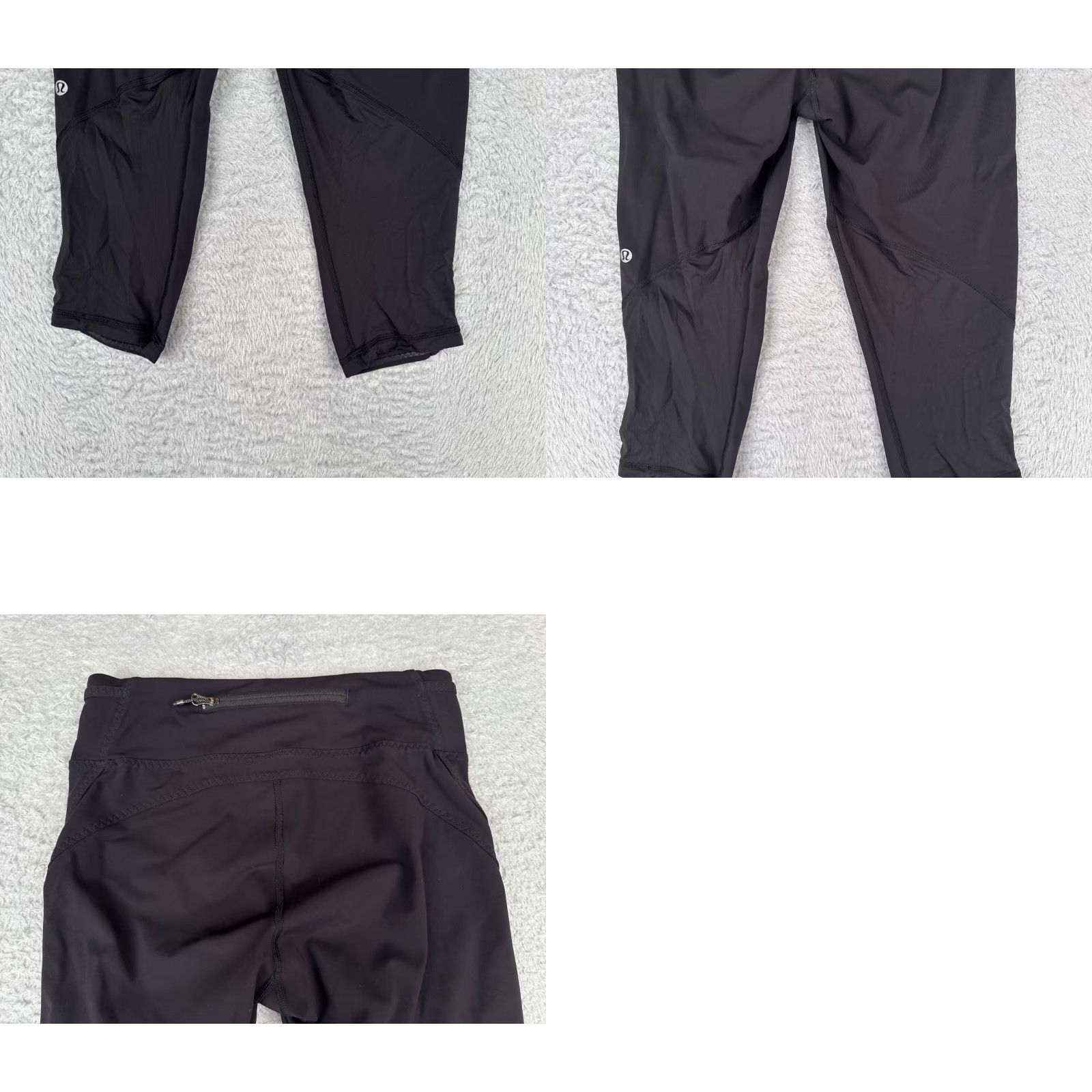 Lululemon Lululemon Pants Womens 6 Black Crop 18" Inseam Pockets Yoga Activewear Size 28" / US 6 / IT 42 - 10 Thumbnail