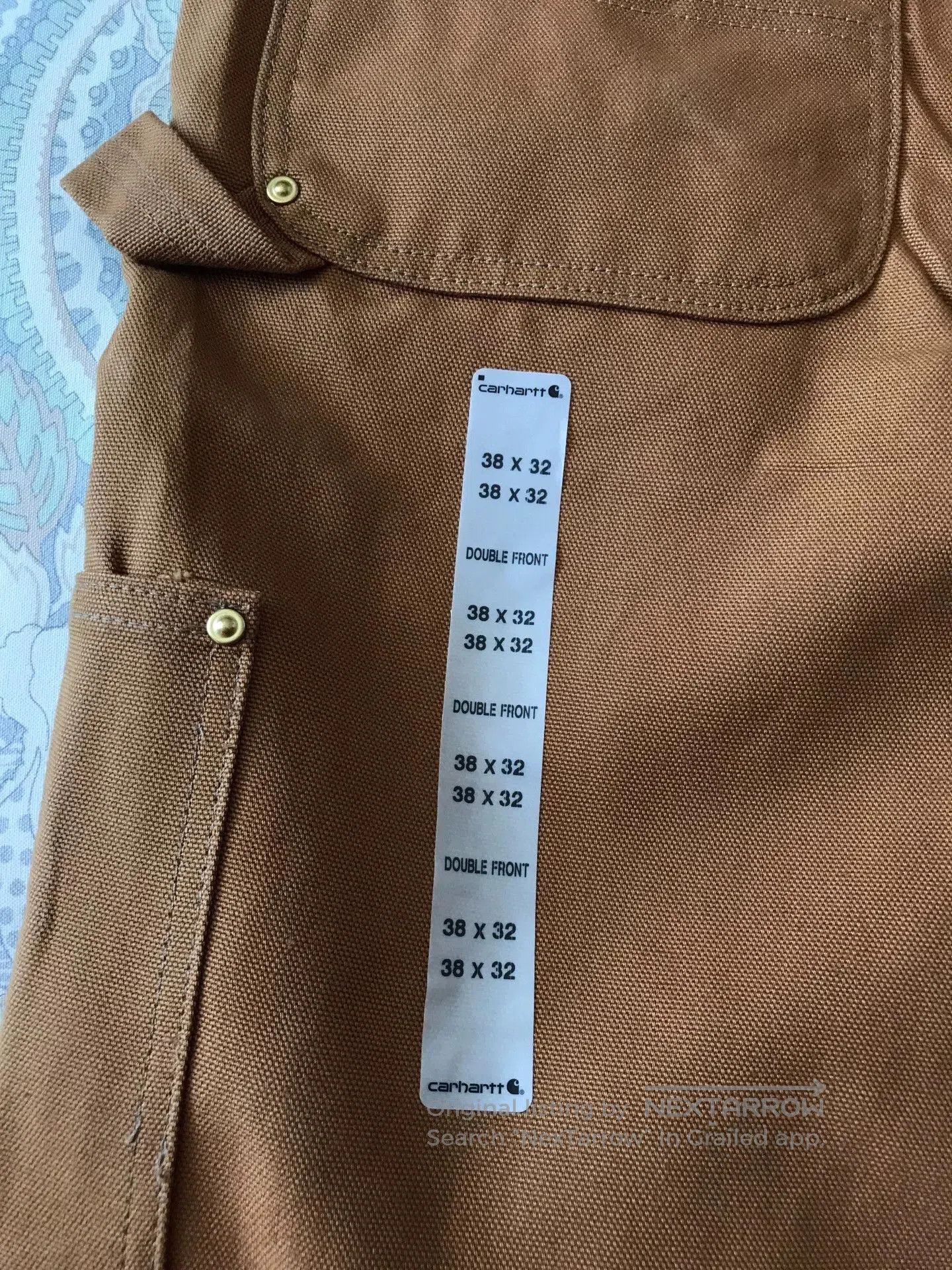 Carhartt Carhartt R37 Canvas Overalls. Size US 38 / EU 54 - 7 Thumbnail