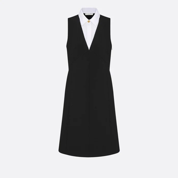 Dior o1bcso1str0126 Dress in Black Size XXL / US 16-18 / IT 52-54 - 1 Thumbnail