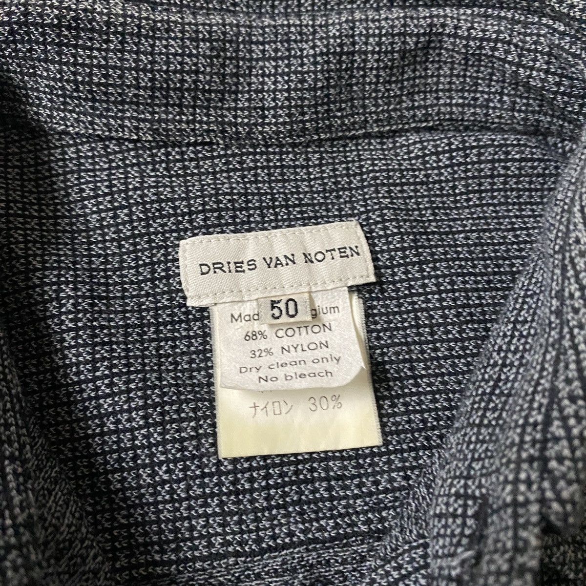 Dries Van Noten Vintage Dries Van Noten 2 Pockets Plaid Shirts Size US M / EU 48-50 / 2 - 8 Thumbnail