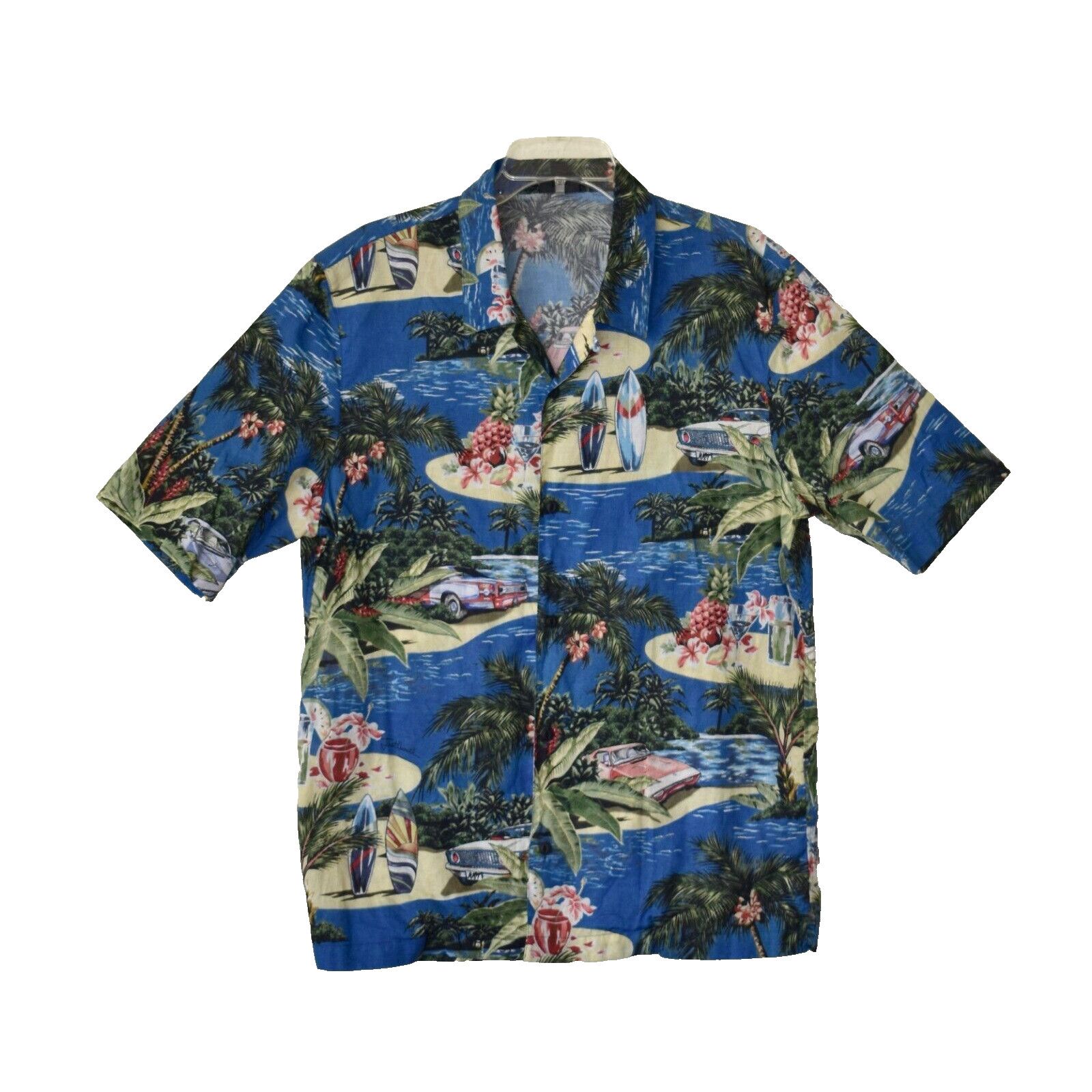 Just Cavalli NWOT JUST CAVALLI Hawaiian Print Short Sleeve Shirt Sz 54 Size US L / EU 52-54 / 3 - 1 Thumbnail