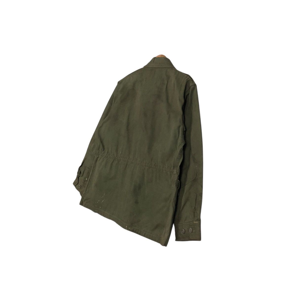 Vintage 🔥VINTAGE CHORE MILITARY JACKET CARGO MULTI POCKET WORLD WAR Size US M / EU 48-50 / 2 - 12 Thumbnail