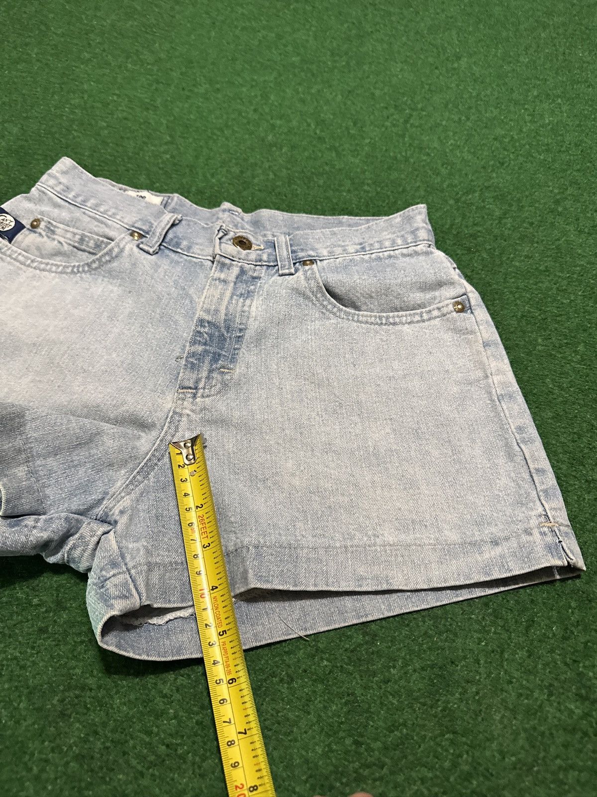 Lee Lee Vintage Low Rise Loose 9 Jorts Denim Shorts 4” Light Size 28" / US 6 / IT 42 - 7 Thumbnail