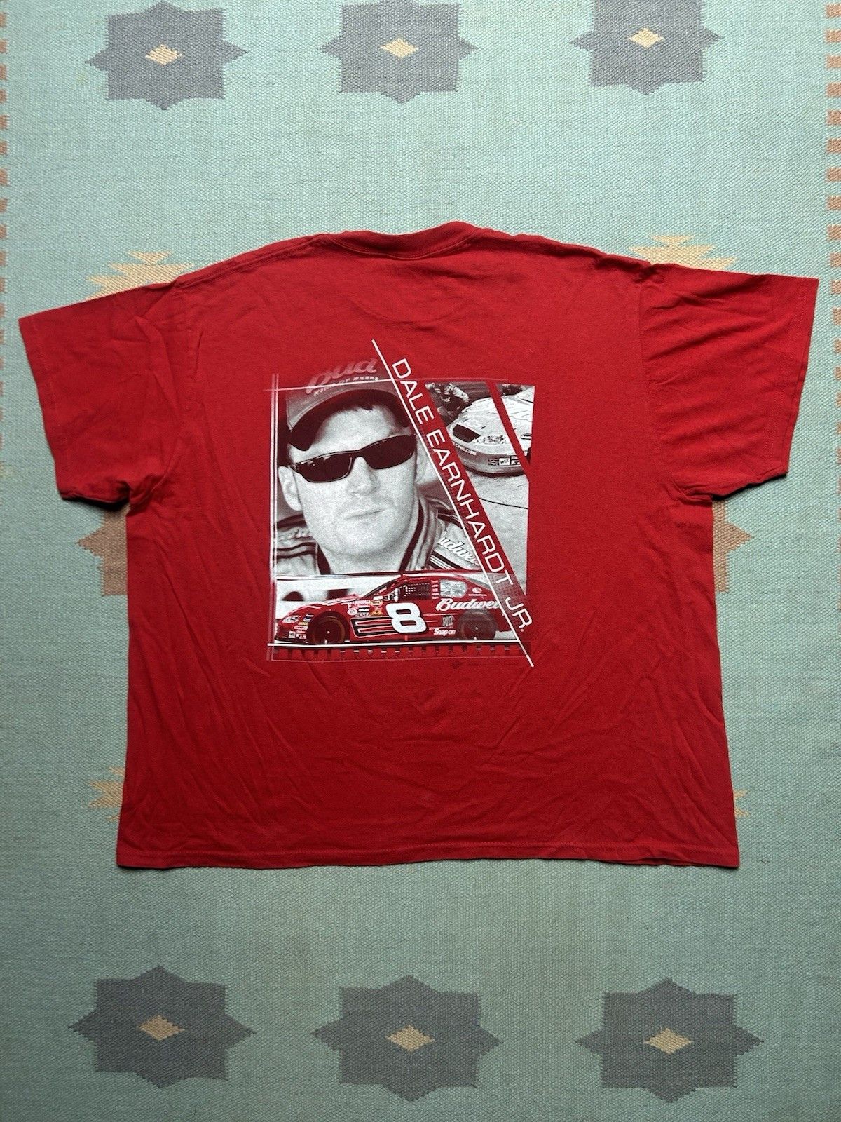 Vintage Vintage t shirt Dale Earnhardt Jr nascar 8 double sided XXL Size US XXL / EU 58 / 5 - 1 Thumbnail