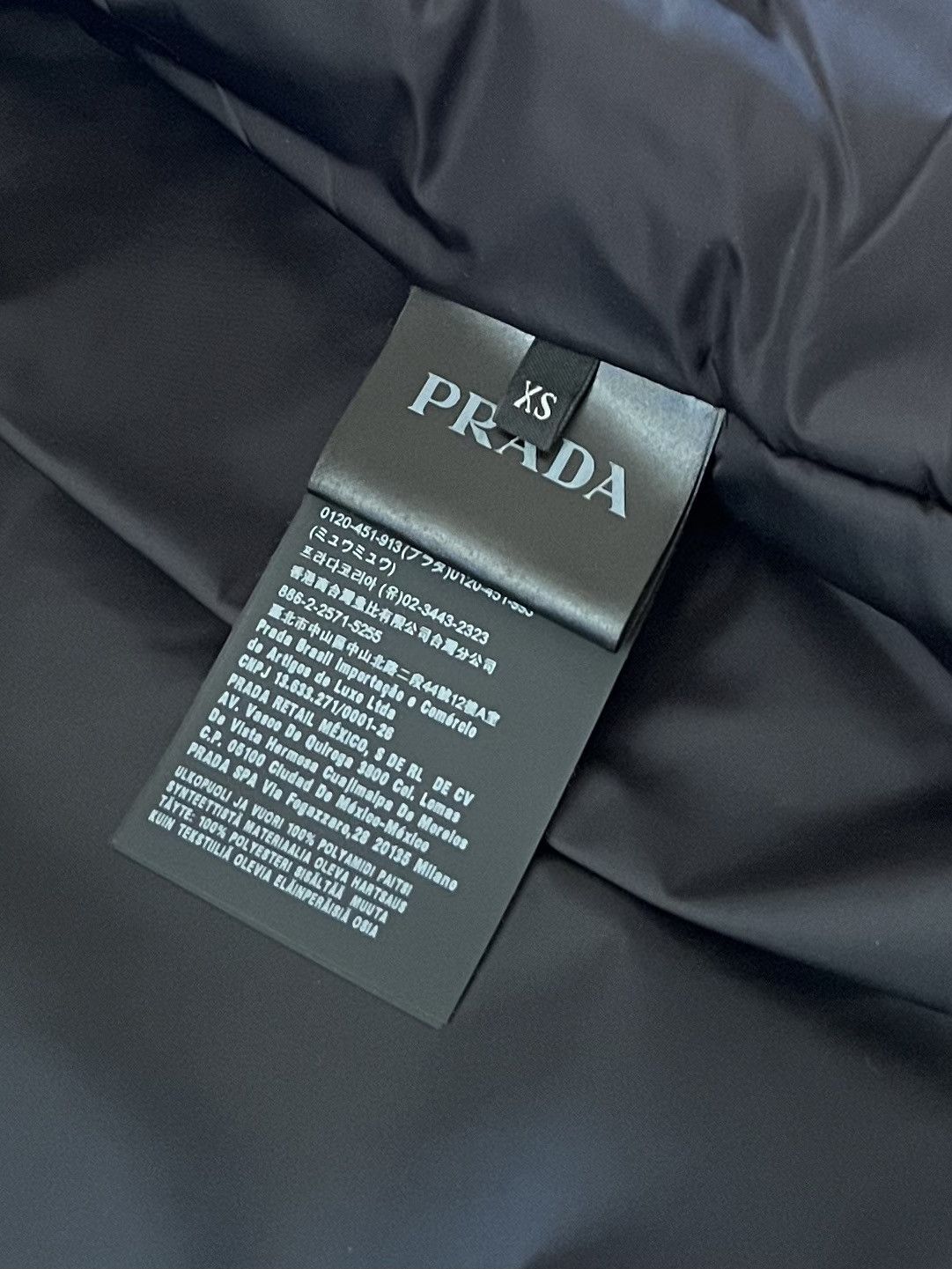 Prada Prada Nylon Padded Zip Jacket Size US S / EU 44-46 / 1 - 4 Thumbnail