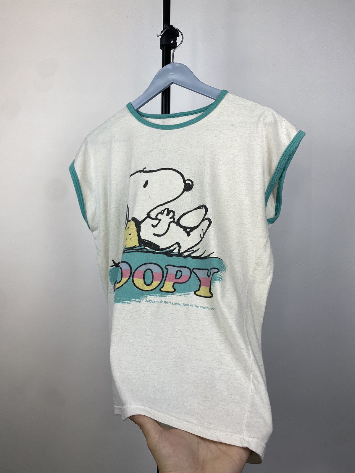 Peanuts × Vintage RARE ❗️Vintage 1958s USA SNOOPY Peanuts Sleeveless Size US S / EU 44-46 / 1 - 3 Thumbnail